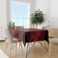 Wales Rugby National Heritage Tablecloth Red Dragon Inspired Edition