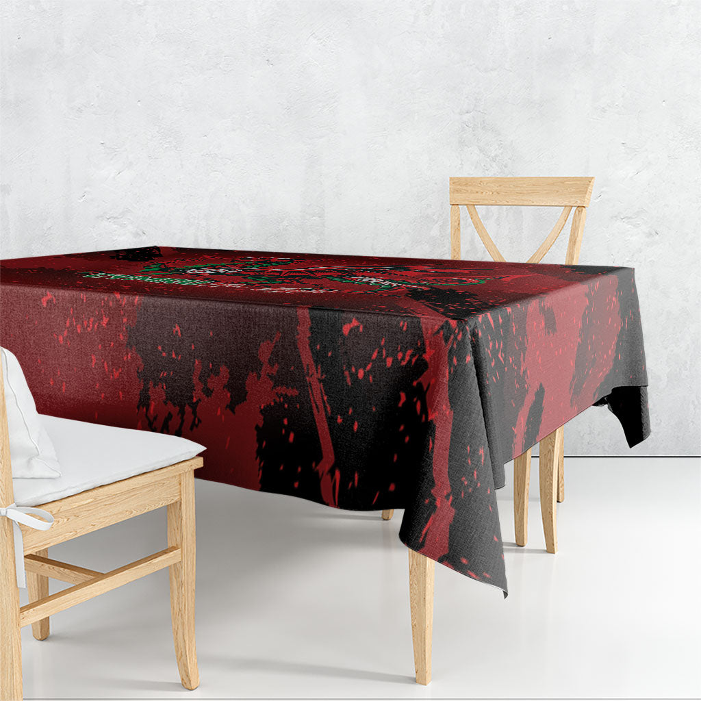 Wales Rugby National Heritage Tablecloth Red Dragon Inspired Edition