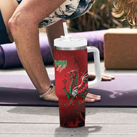 Wales Rugby National Heritage Tumbler With Handle Red Dragon Inspired Edition
