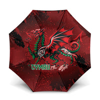 Wales Rugby National Heritage Umbrella Red Dragon Inspired Edition