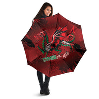 Wales Rugby National Heritage Umbrella Red Dragon Inspired Edition