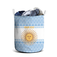 Argentina Rugby National Heritage Custom Laundry Basket Gaucho Inspired