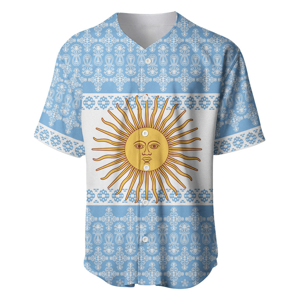 Argentina Rugby National Heritage Custom Baseball Jersey Gaucho Inspired