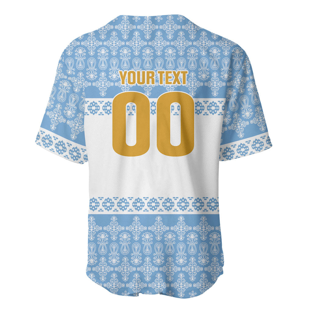 Argentina Rugby National Heritage Custom Baseball Jersey Gaucho Inspired