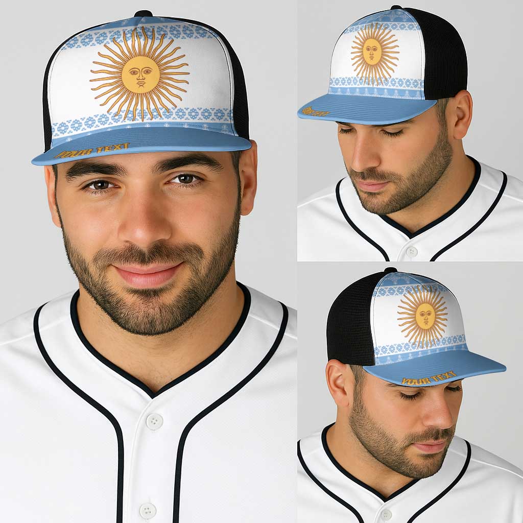 Argentina Rugby National Heritage Personalized Baseball Net Cap Gaucho Inspired
