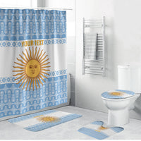 Argentina Rugby National Heritage Custom Bathroom Set Gaucho Inspired
