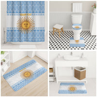 Argentina Rugby National Heritage Custom Bathroom Set Gaucho Inspired