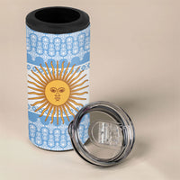Argentina Rugby National Heritage Custom 4 in 1 Can Cooler Tumbler Gaucho Inspired