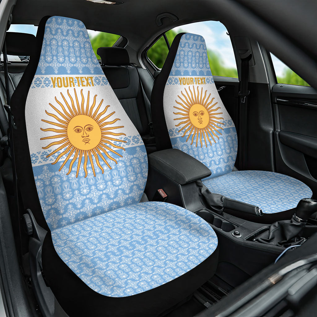 Argentina Rugby National Heritage Custom Car Seat Cover Gaucho Inspired