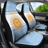 Argentina Rugby National Heritage Custom Car Seat Cover Gaucho Inspired