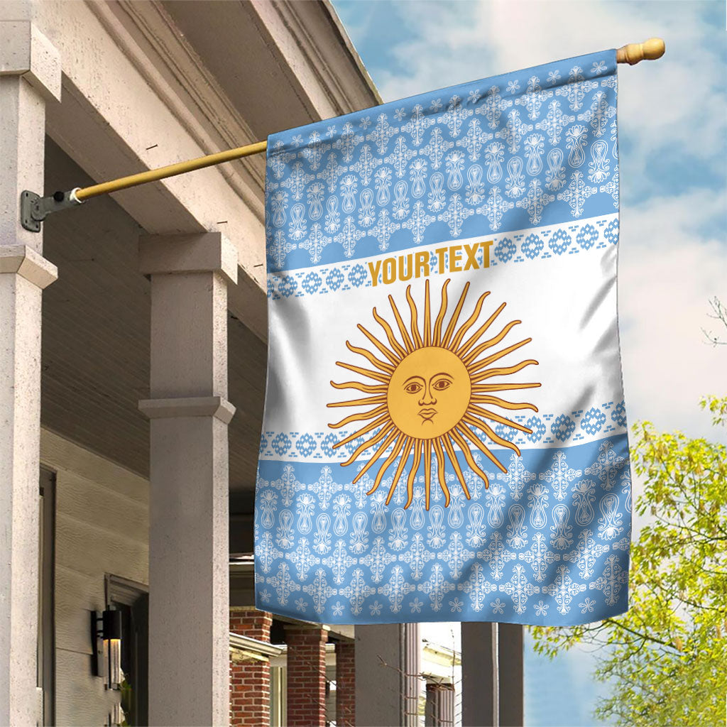 Argentina Rugby National Heritage Custom Garden Flag Gaucho Inspired
