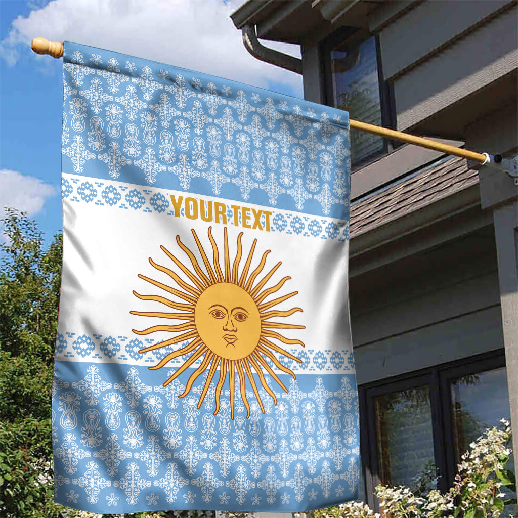 Argentina Rugby National Heritage Custom Garden Flag Gaucho Inspired