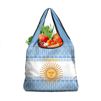 Argentina Rugby National Heritage Custom Grocery Bag Gaucho Inspired