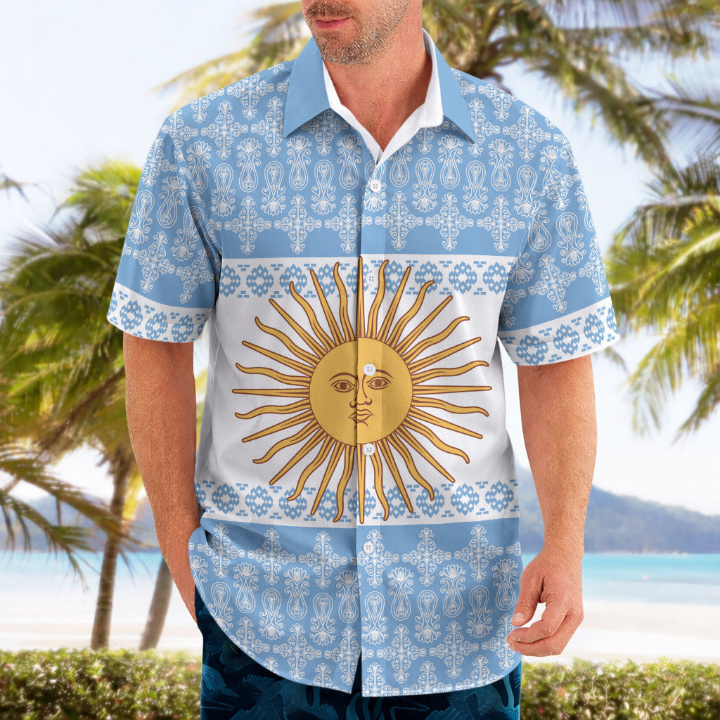 Argentina Rugby National Heritage Custom Hawaiian Shirt Gaucho Inspired