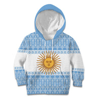 Argentina Rugby National Heritage Custom Kid Hoodie Gaucho Inspired