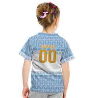 Argentina Rugby National Heritage Custom Kid T Shirt Gaucho Inspired