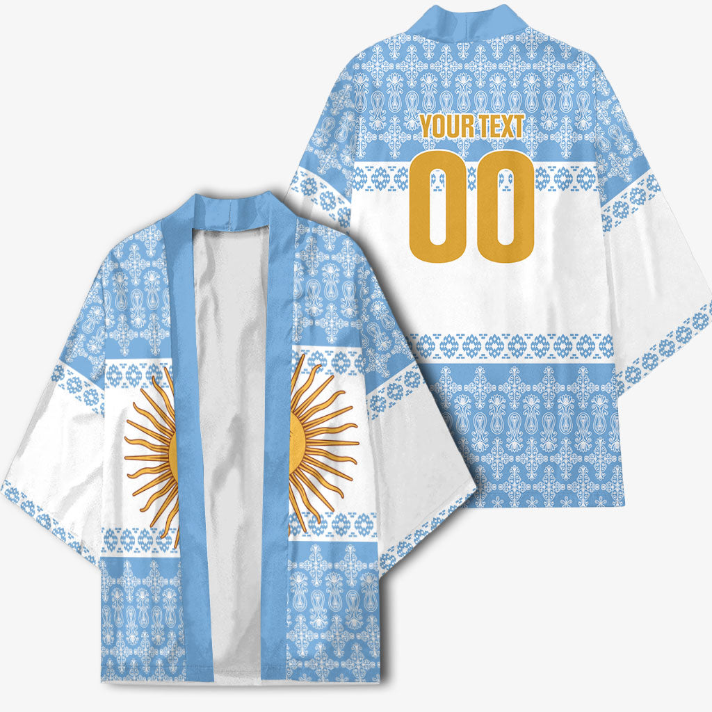 Argentina Rugby National Heritage Custom Kimono Gaucho Inspired