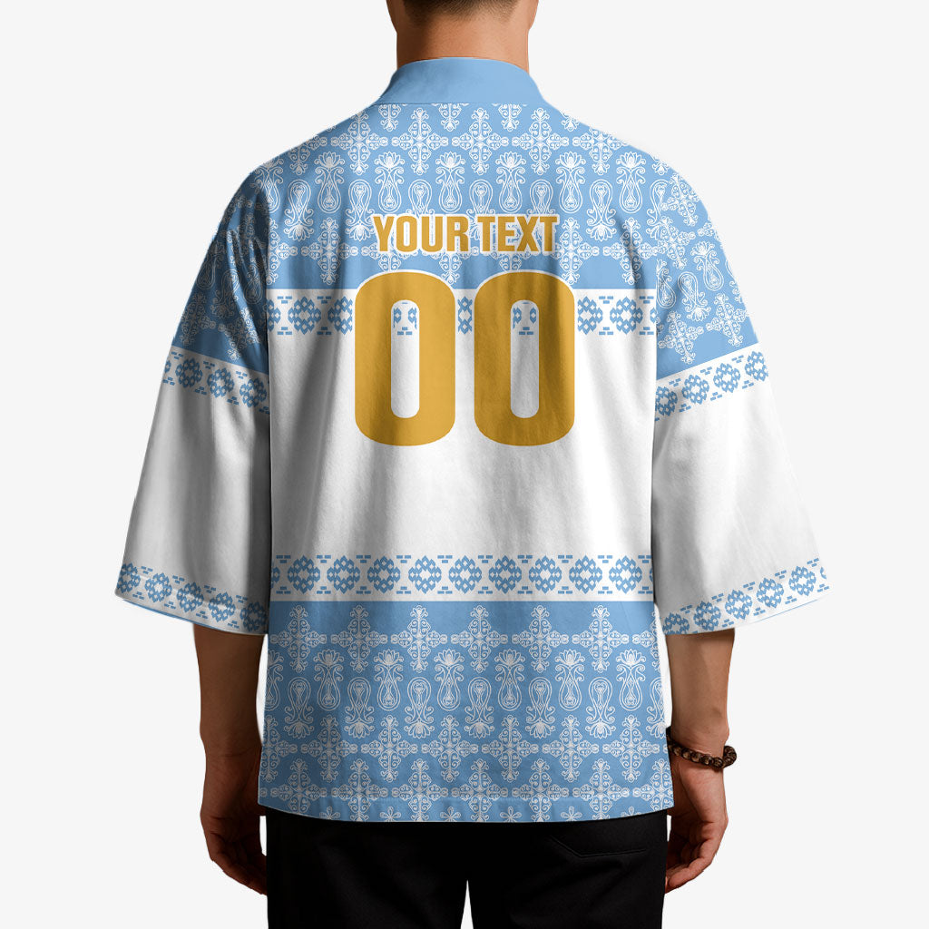 Argentina Rugby National Heritage Custom Kimono Gaucho Inspired