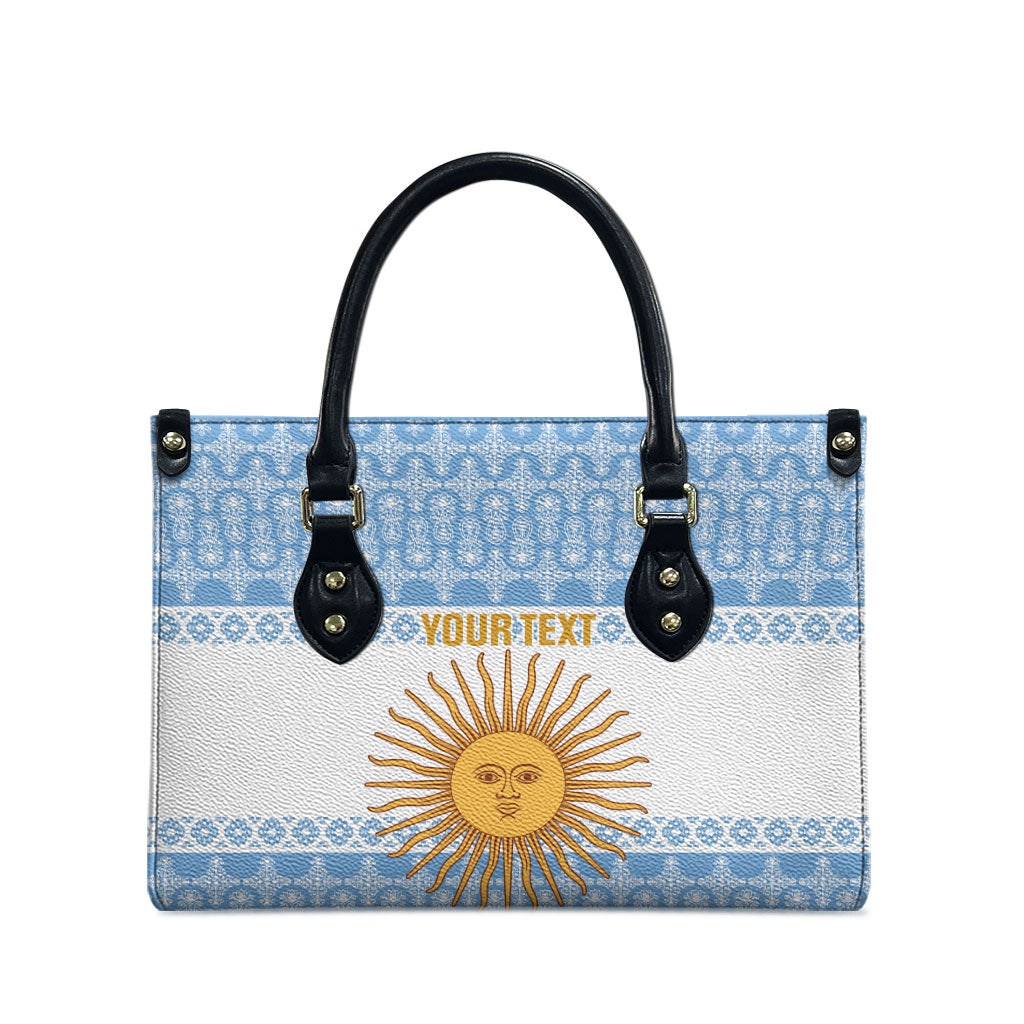 Argentina Rugby National Heritage Custom Leather Bag Gaucho Inspired