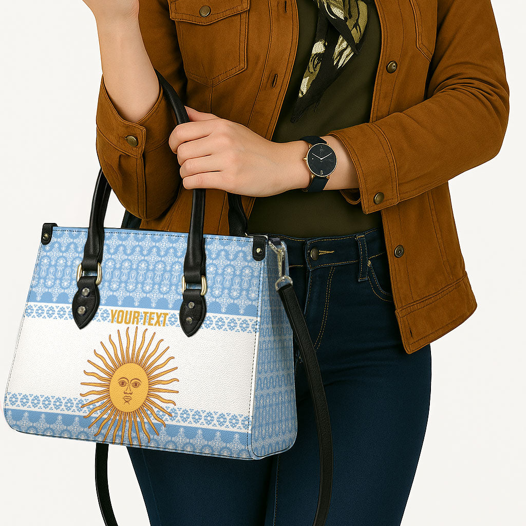 Argentina Rugby National Heritage Custom Leather Bag Gaucho Inspired