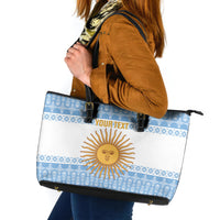 Argentina Rugby National Heritage Custom Leather Tote Bag Gaucho Inspired