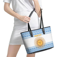 Argentina Rugby National Heritage Custom Leather Tote Bag Gaucho Inspired