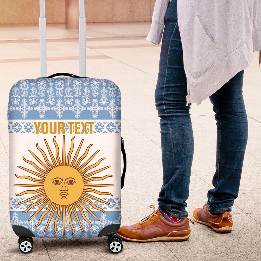 Argentina Rugby National Heritage Custom Luggage Cover Gaucho Inspired
