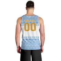 Argentina Rugby National Heritage Custom Men Tank Top Gaucho Inspired