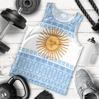 Argentina Rugby National Heritage Custom Men Tank Top Gaucho Inspired
