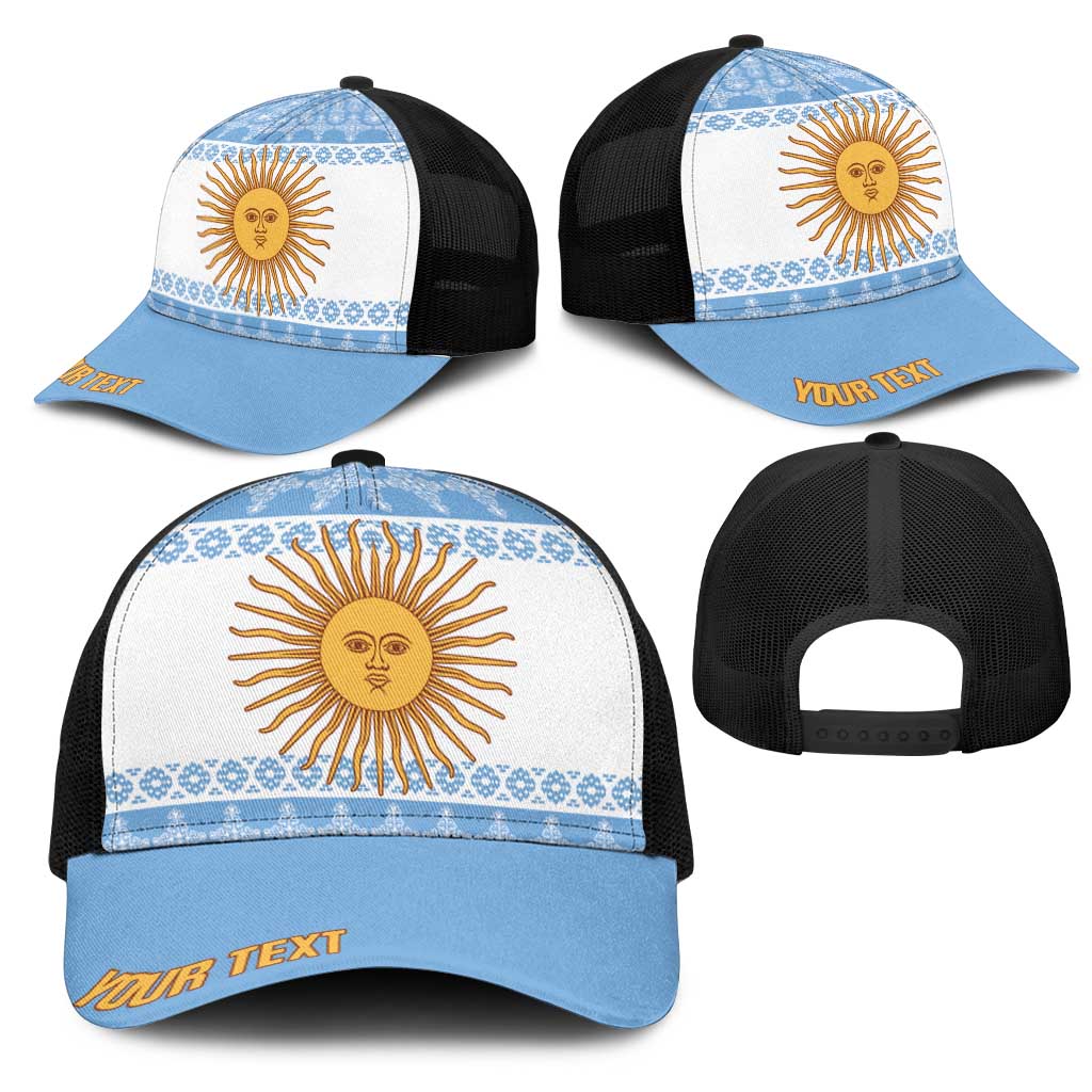 Argentina Rugby National Heritage Personalized Mesh Trucker Cap Gaucho Inspired