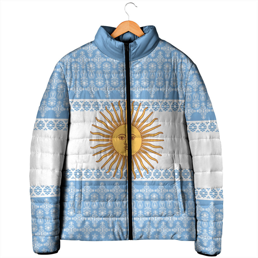 Argentina Rugby National Heritage Custom Padded Jacket Gaucho Inspired