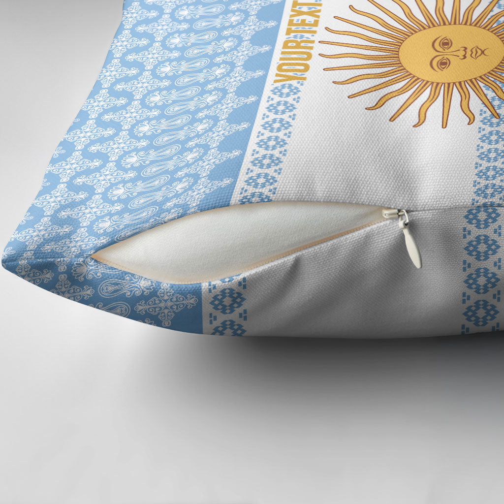 Argentina Rugby National Heritage Custom Pillow Cover Gaucho Inspired