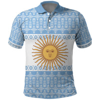 Argentina Rugby National Heritage Custom Polo Shirt Gaucho Inspired