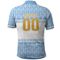 Argentina Rugby National Heritage Custom Polo Shirt Gaucho Inspired
