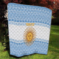 Argentina Rugby National Heritage Custom Quilt Gaucho Inspired