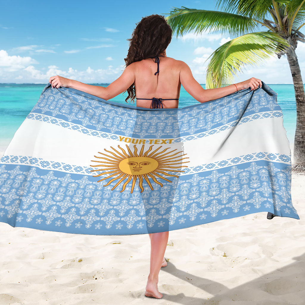 Argentina Rugby National Heritage Custom Sarong Gaucho Inspired