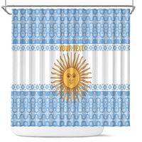 Argentina Rugby National Heritage Custom Shower Curtain Gaucho Inspired