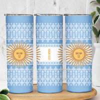 Argentina Rugby National Heritage Custom Skinny Tumbler Gaucho Inspired