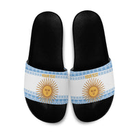 Argentina Rugby National Heritage Custom Slide Sandals Gaucho Inspired