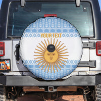 Argentina Rugby National Heritage Custom Spare Tire Cover Gaucho Inspired
