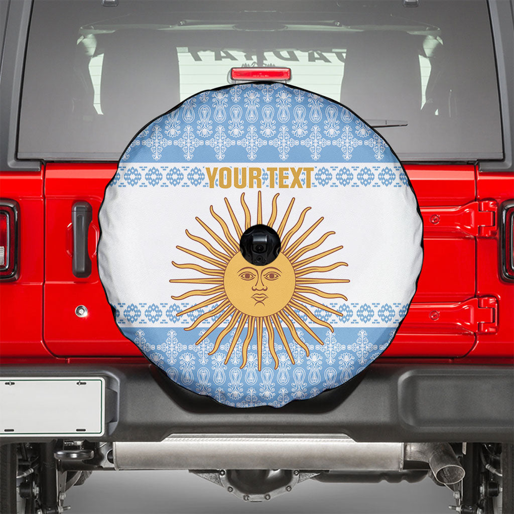 Argentina Rugby National Heritage Custom Spare Tire Cover Gaucho Inspired