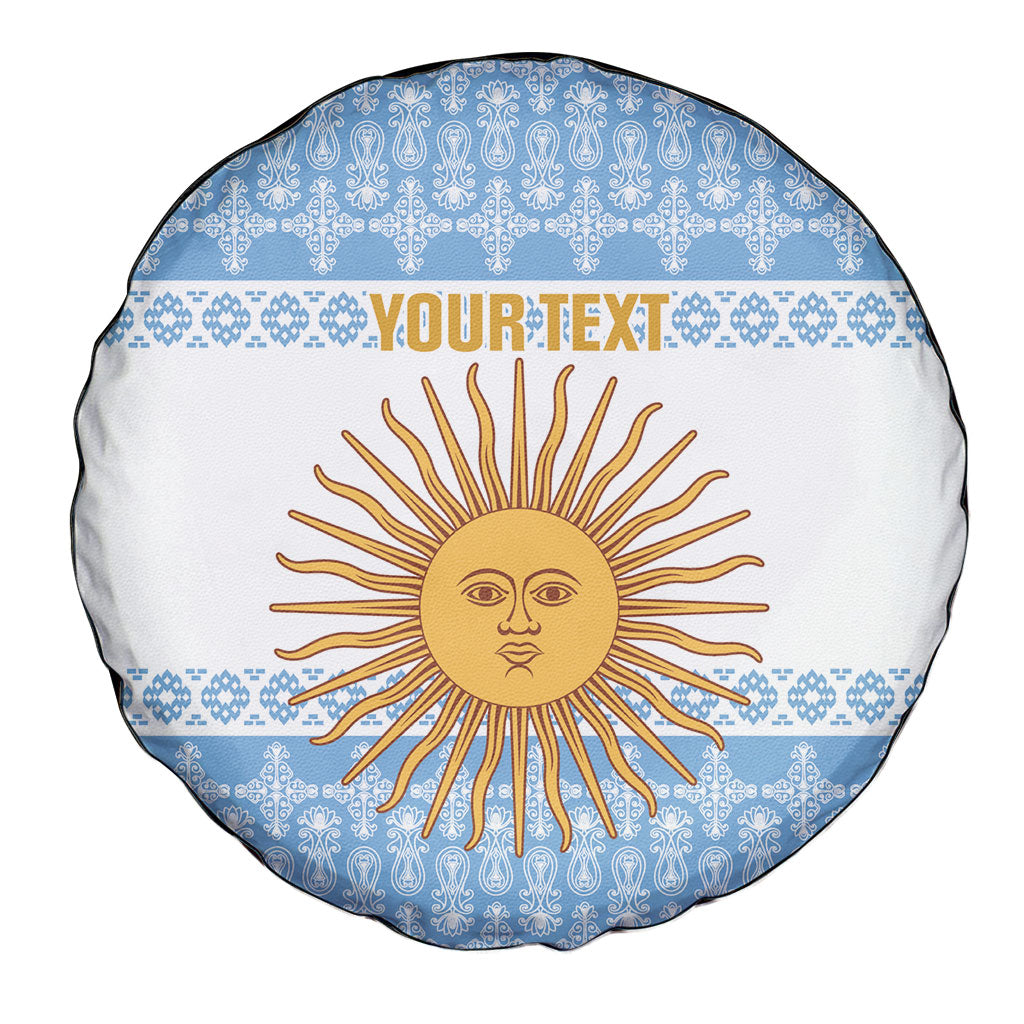 Argentina Rugby National Heritage Custom Spare Tire Cover Gaucho Inspired
