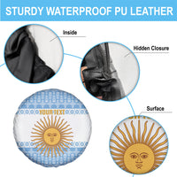 Argentina Rugby National Heritage Custom Spare Tire Cover Gaucho Inspired
