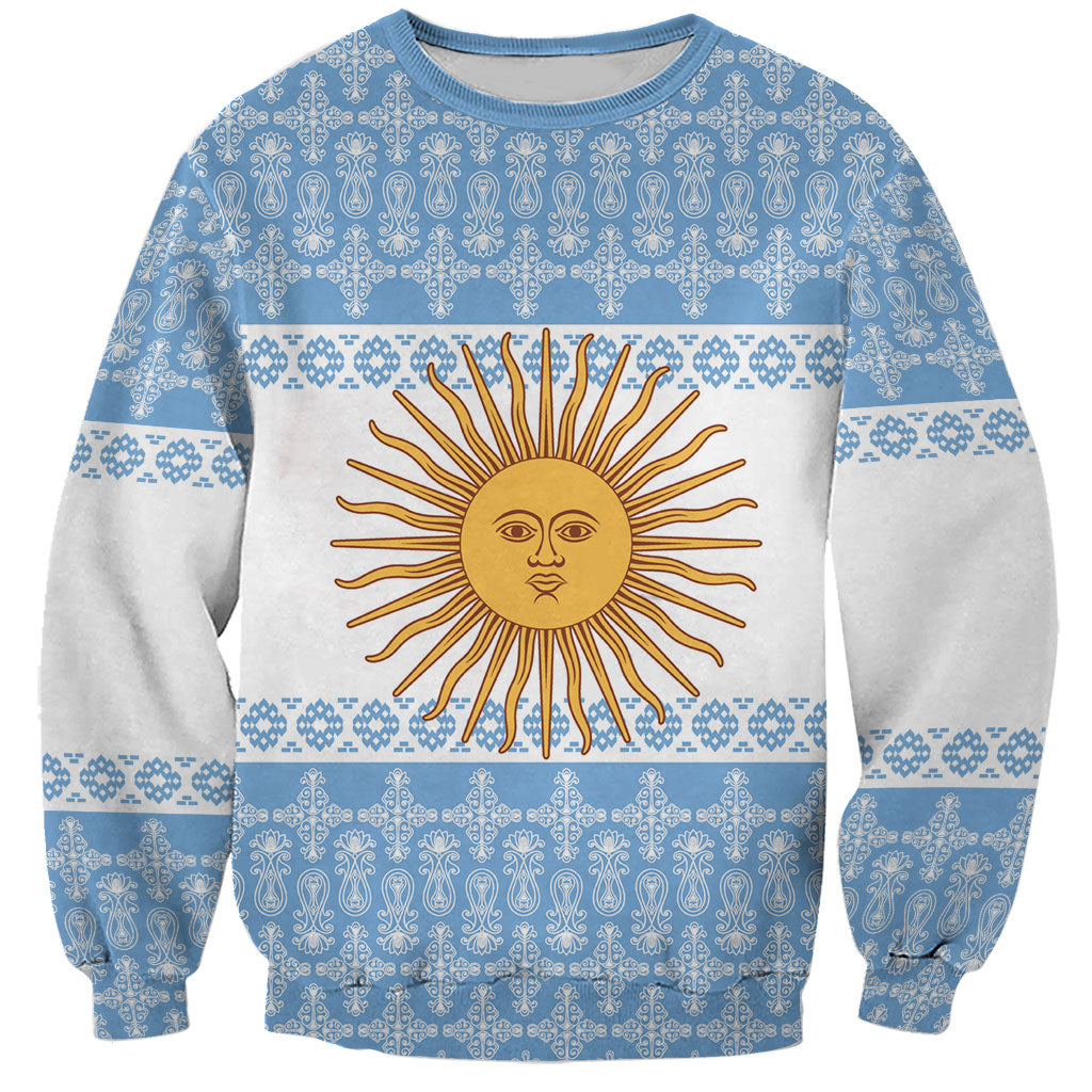 Argentina Rugby National Heritage Custom Sweatshirt Gaucho Inspired