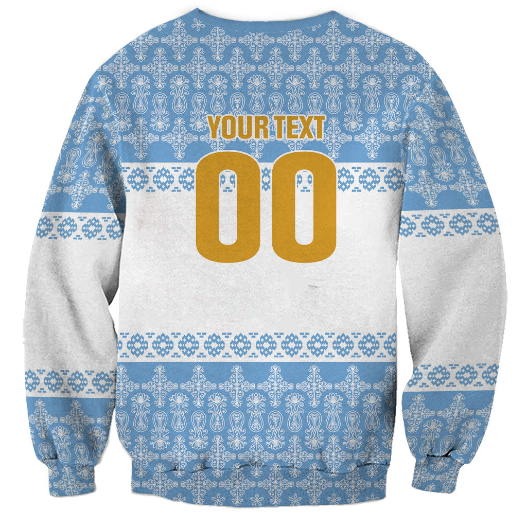 Argentina Rugby National Heritage Custom Sweatshirt Gaucho Inspired