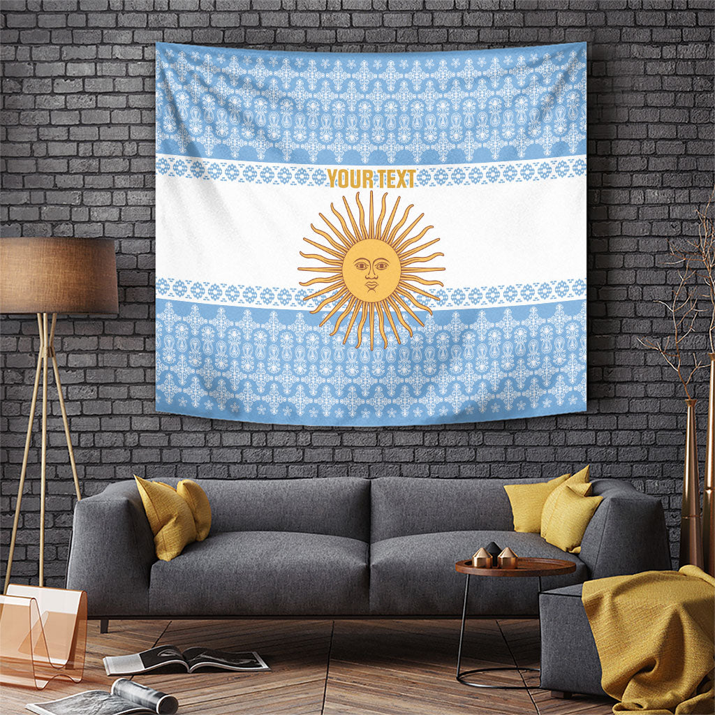 Argentina Rugby National Heritage Custom Tapestry Gaucho Inspired