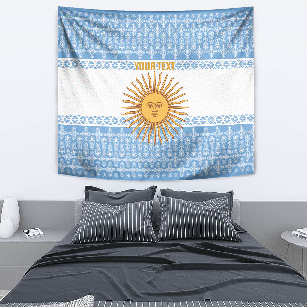 Argentina Rugby National Heritage Custom Tapestry Gaucho Inspired