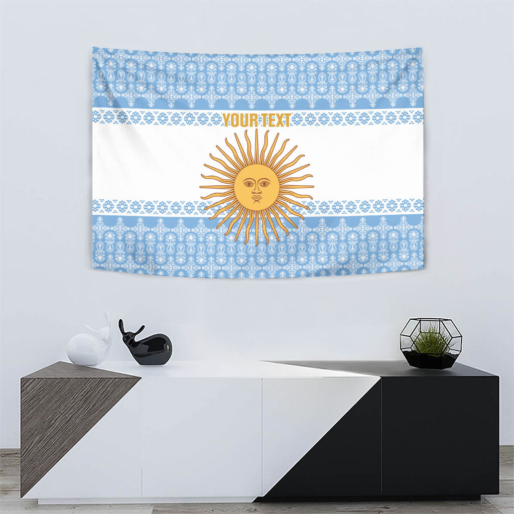 Argentina Rugby National Heritage Custom Tapestry Gaucho Inspired