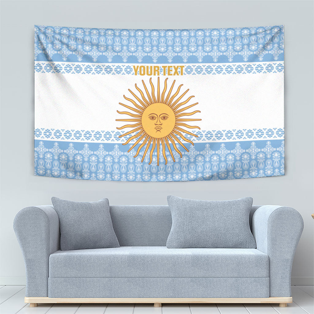 Argentina Rugby National Heritage Custom Tapestry Gaucho Inspired