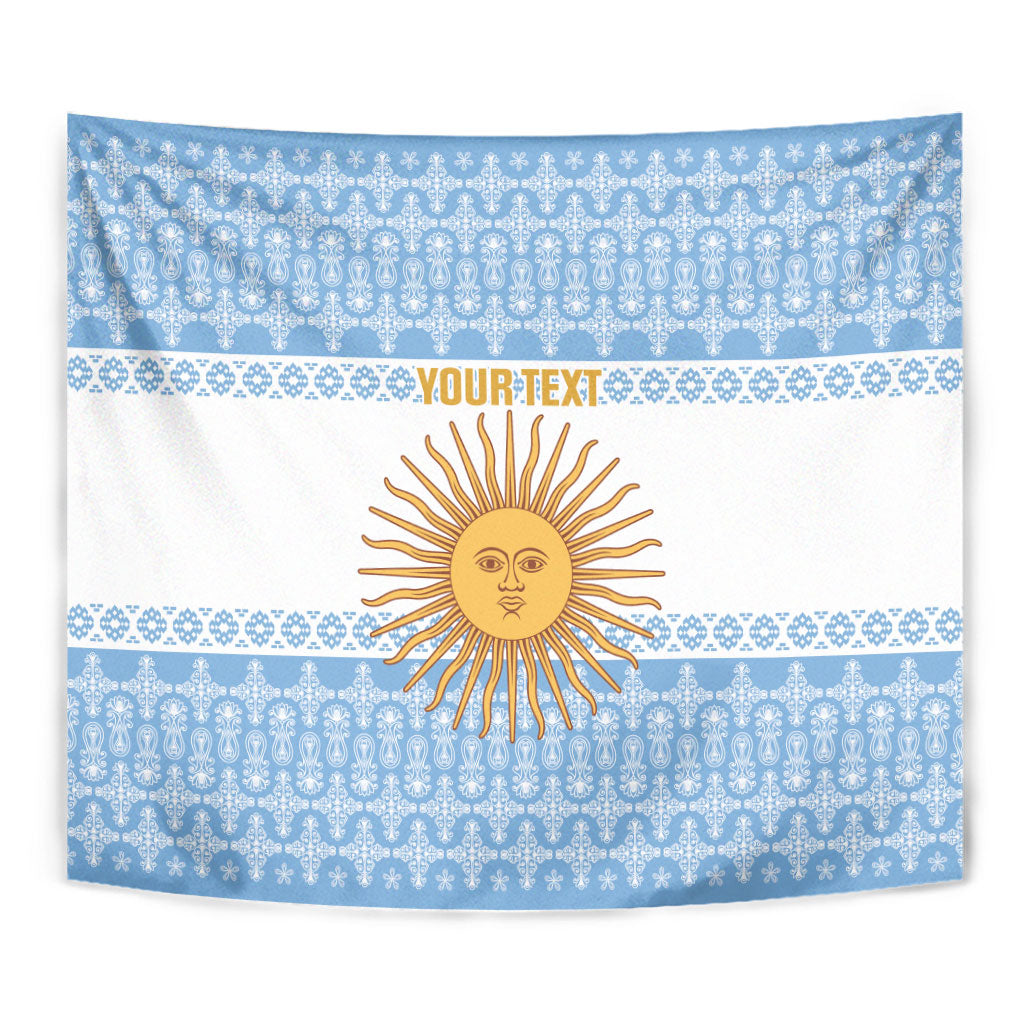 Argentina Rugby National Heritage Custom Tapestry Gaucho Inspired